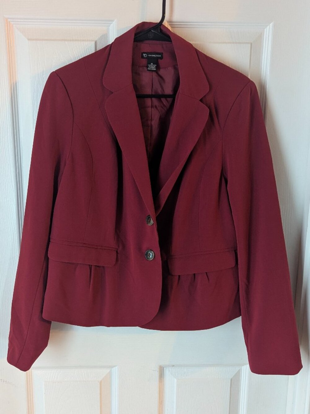 New Directions dark red blazer - XL